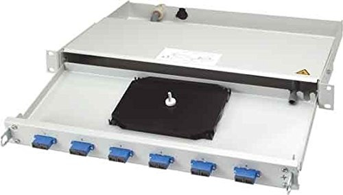 TELEGŽRTNER H02030A0002 Panneau de brassage Fibre Optique Professionnel avec 12 raccords St