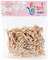 Ark Craft Mini-Holzklammern, naturfarben, 100 Stück