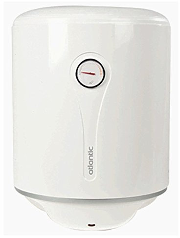 ATLÁNTICO EGO caldera calentador de agua eléctrico enchufe 80 litros, válvula de seguridad, un termómetro y calentador de agua indicador.