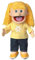 Katie von Silly Puppets | 40 cm Handpuppe für Kinder | Mit Beweglichem Mund Und Armen | Abnehmbare Handwaschbare Kleidung