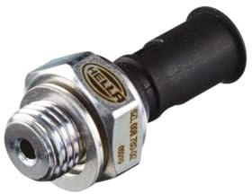 HELLA 6ZL 008 780-021 Oil Pressure Switch - 12V - 1-pin connector - Normally Closed Contact - Colour: Black