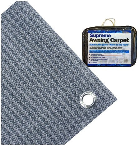 2.5M x 7.5M Woven Breathable Caravan Awning Groundsheet