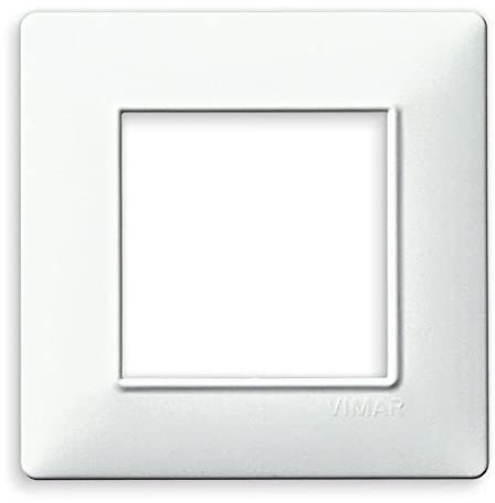 Vimar Placca 2 m, Bianco