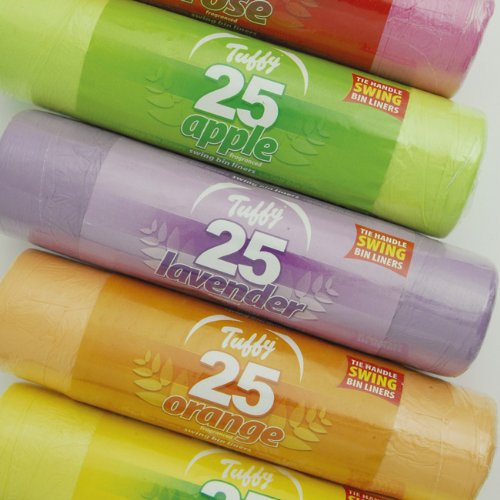 CONCEPT4U® Fragrance Scented Swing Bin Liners/Bags 125 Bin Liners