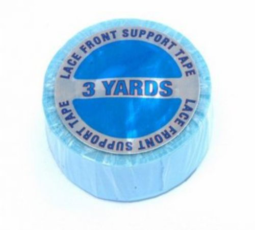 Blue Liner Tape für Extensions & Zweithaar 3 Yards Kleberolle 1,9cm x 2,75m