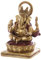 Puckator GAN06 Dekofigur Ganesh, Rot, 14 cm