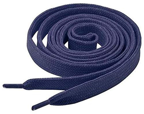 Collonil Schnürsenkel flach 9 mm breit 90 cm Marineblau