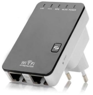 MINI ROUTER WIRELESS N FUNZIONE WPS ACCESS POINT E RIPETITORE WIFI 300 MBPS