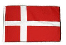 Fahne Flagge Dänemark 30 x45 cm
