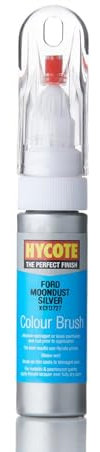 Hycote Brush and Scratch Repair Nib Touch Up Paint, Ford Moondust Silver (Metallic), 12.5 ml