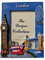 TB London Souvenir Handbemalter Rahmen, Londoner Landmarks.