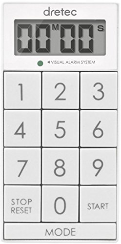 doritekku Digital Timer Slim Cube t-520 White by doritekku