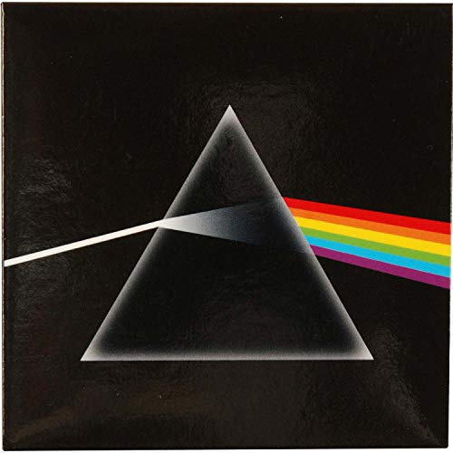 Pink Floyd Kühlschrankmagnet Dark Side of the Moon Nue offiziell 76mm x 76mm