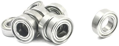 sourcing map 100 geschirmt Rillenkugellager Radial Kugellager 6 mm x 12 mm x 4 mm de