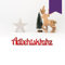 Kleinlaut 3D-Schriftzug Adventskranz in Größe: 10 x 1,8 cm - Dekobuchstaben - 32 Farben zur Wahl - Violett