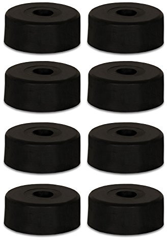Goldwood Speaker Non Marking Feet 2 Speaker Cabinet Rubber Feet Black (F615)