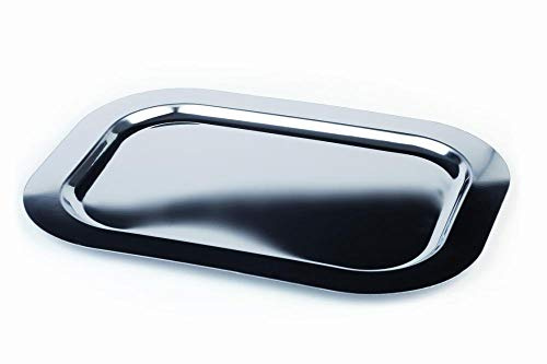 APS 1312 Tablett FINESSE, 42 x 31 cm, Höhe 1 cm, 18/0 Edelstahl, spülmaschinengeeignet, Made in Germany