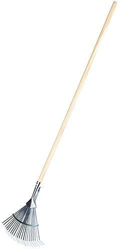 Siena Garden 268679 Laubbesen verzinkt verstellbar mit Stiel 28 x 1400 mm