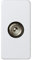 Simon 27475-34 toma de corriente TV Blanco