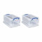 Really Useful Storage Box 9 Litre Pack of 2 - Color: Clear