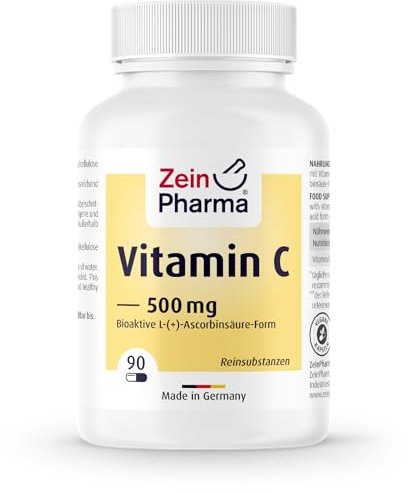 ZeinPharma Vitamin C 500mg, 90 Kapseln