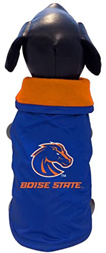 All Star Dogs NCAA Boise State Broncos Oberbekleidung für Hunde, wetterfest, Unisex-Erwachsene, Teamfarbe, Small