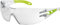 uvex pheos s - Schutzbrille - Schmale Sicherheitsbrille mit 100% UV-Schutz - Anti-Beschlag, kratzfest & chemikalienbeständig - creme/lime