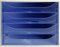 EXACOMPTA-Subwoofer, 4 Schubladen (ECOBOX Amt transparent eisblau/grau
