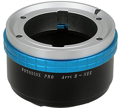 Fotodiox Pro Lens Mount Adapter Compatible with Arri Bayonet 16mm and 35mm Film Lenses on Sony E-Mount Cameras