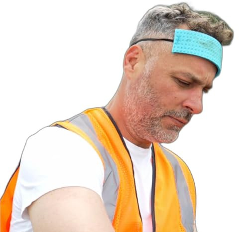 OccuNomix Sweatband for Head, Stay Cool in Heat, Cellulose, 100-Pack