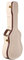Gator Cases Journeyman-Serie Deluxe-Holzkoffer für Dreadnaught Akustikgitarren, beige (GW-JM Dread)