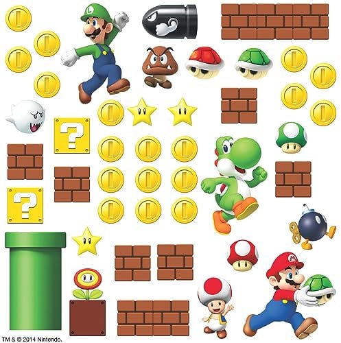 RoomMates 54144 Super Mario Szene