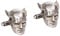 Marvel Comics Captain America 3D Manschettenknöpfe (Silber) - None