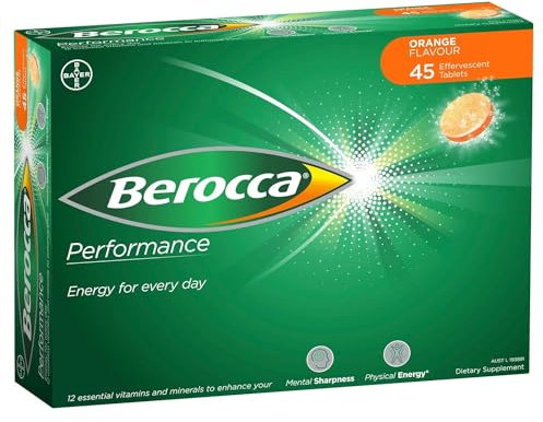 Berocca Performance Orange 45 Effervescent Tablets
