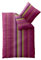 aqua-textil Concept Bettwäsche 2X 155 x 220 cm 4teilig Mikrofaser Bettbezug Janina Streifen Rosa Pink Grün