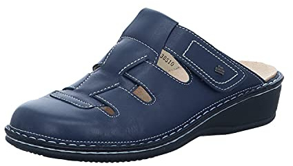 Finn Comfort Damen Java Clogs, Blau (Ozean)
