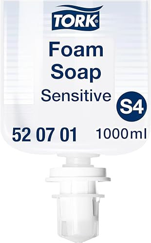 Tork Sensitive Hand Schaumseife S4, dermatologisch getestet, 6 x 1000 ml, 520701