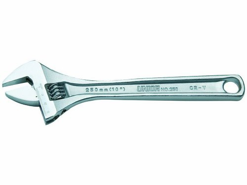 Unior Einmaulschlüssel, verstellbar, 300 mm, 1 Stück, 250/1