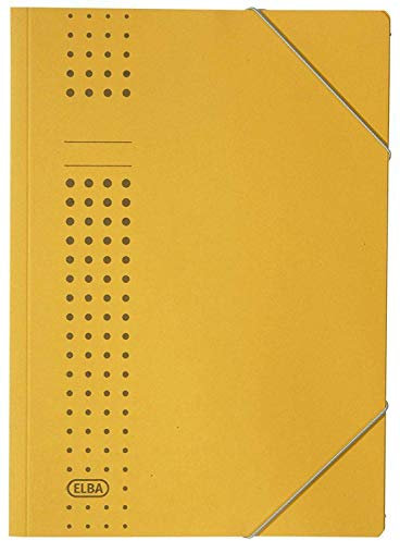 Eckspanner Chic f. A4 gelb