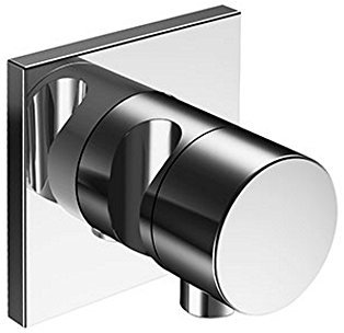 Keuco 59556010202 2-Wege Umstellventil IXMO 59556, Fertigset,Schlauch/Brause,eckig,verchr, chrom