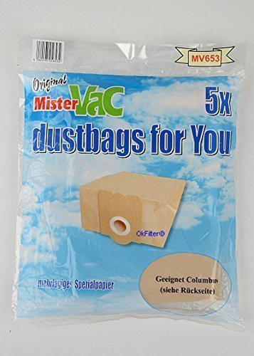20 Staubsaugerbeutel Staubbeutel Papierfültertüten passend für WÜRTH ISS35 LÄNGE 38cm