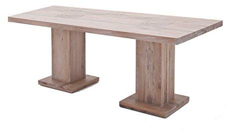 MCA Furniture Esstisch Manchester Eiche massiv gekälkt 220x100