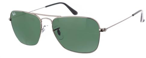 Ray-Ban Caravan RB3136-004-58 - Herren Sonnenbrille - Gunmetal