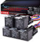 MICTUNING 30/40A 12V KFZ Relais 5 Set Öffner Schließer Auto Umschaltrelais Wechselrelais mit Garantie