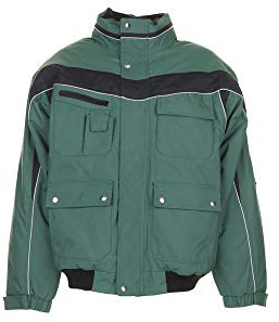 Planam 2595052 Plaline Winterblouson, Grün/Schwarz, Größe L