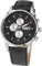 Jacques Lemans Herren Analog Quarz Smart Watch Armbanduhr mit Leder Armband 1-1844A