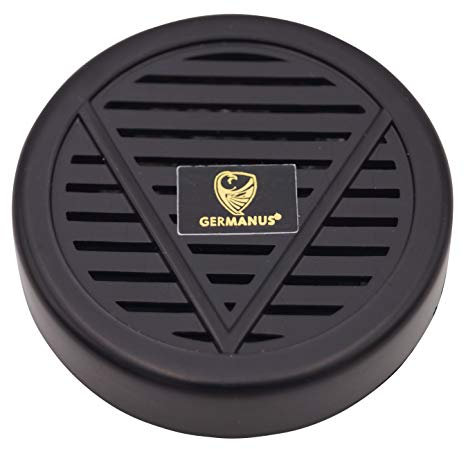 GERMANUS Humidor Befeuchter, Schwarz für Zigarren, Tabak, Pfeifentabak und Zigarrettentabak