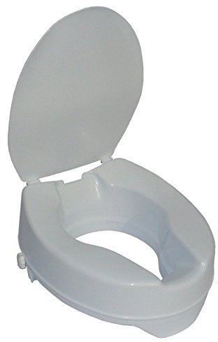 TS 10 D Toilettensitzerhöhung mit Deckel | anatomisch geformt | Toilettenhilfe | Trendmobil