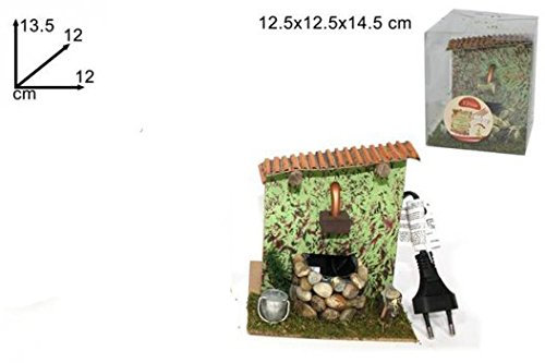 FONTANA PER PRESEPE FUNZIONA ELETTRICAMENTE 220 VOLT - STATUINE PRESEPE PASTORI MESTIERI PRESEPE NATALE ADATTO A CHI REALIZZA PRESEPI ANCHE DA RIVENDERE 8060