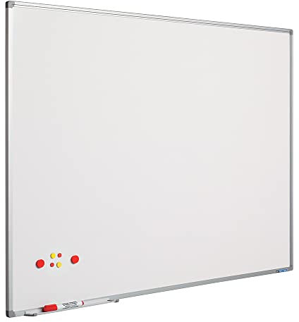 Smit Visual Whiteboard, 240 x 120 cm, magnetisch, Emaille